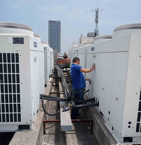 迁西中央空调制热和不制冷系统维修方法